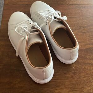 Cole Haan white leather sneaker